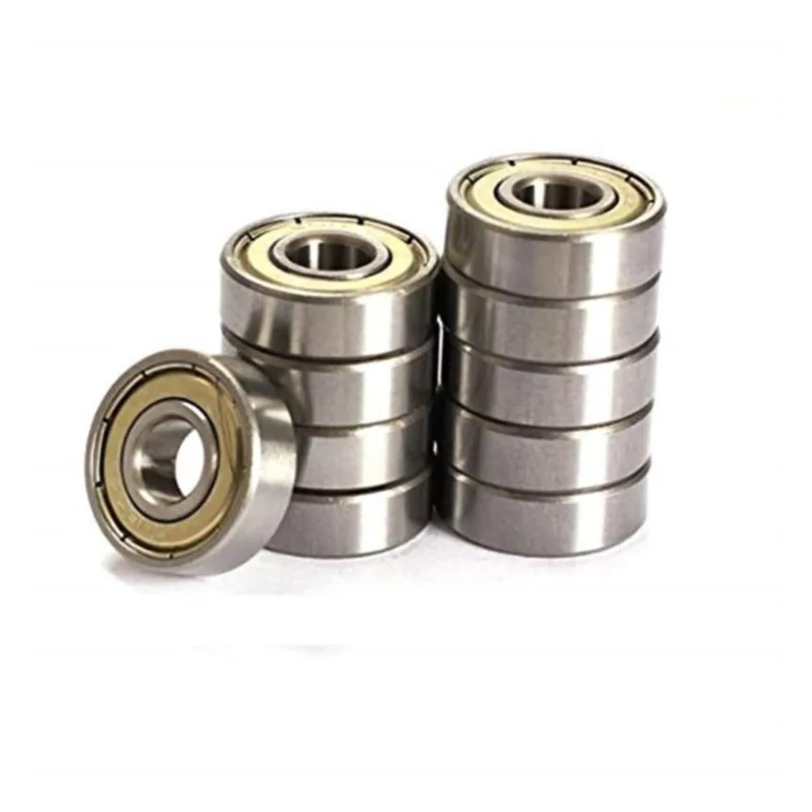 Łożyska kulkowe, Łożysko kulkowe zwykłe 10 szt. ABEC-5 608ZZ Łożysko kulkowe zwykłe 608 Łożysko kulkowe 608 2Z Uszczelnione metalem 608 608Z 608ZZ 8 * 22 * ​​7(ABEC 5)