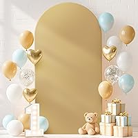 Vista 24 de FUHSY Cubierta de arco de elastano de 6 pies, cubierta de arco verde oscuro, cubiertas de arco de fondo elástico, paneles de arcos, telón de fondo