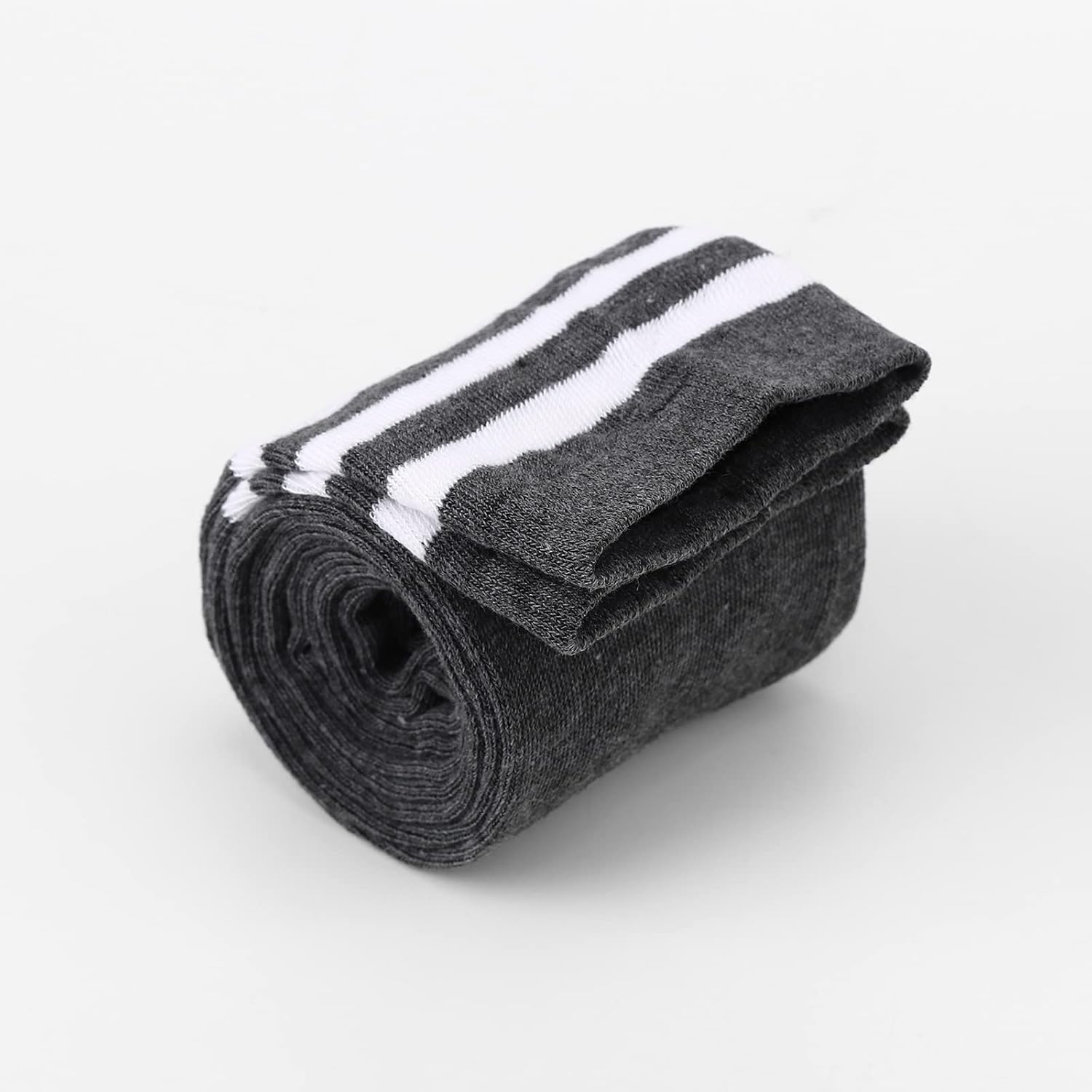 DRESHOW Extra Long High Thigh Socks Striped Over Knee Thin Tights Long Stocking - Image 5