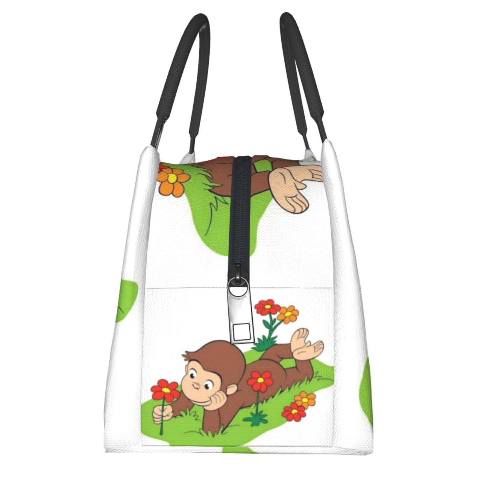 Amazon | おさるのジョージ Curious George (4) ランチバッグ 保冷