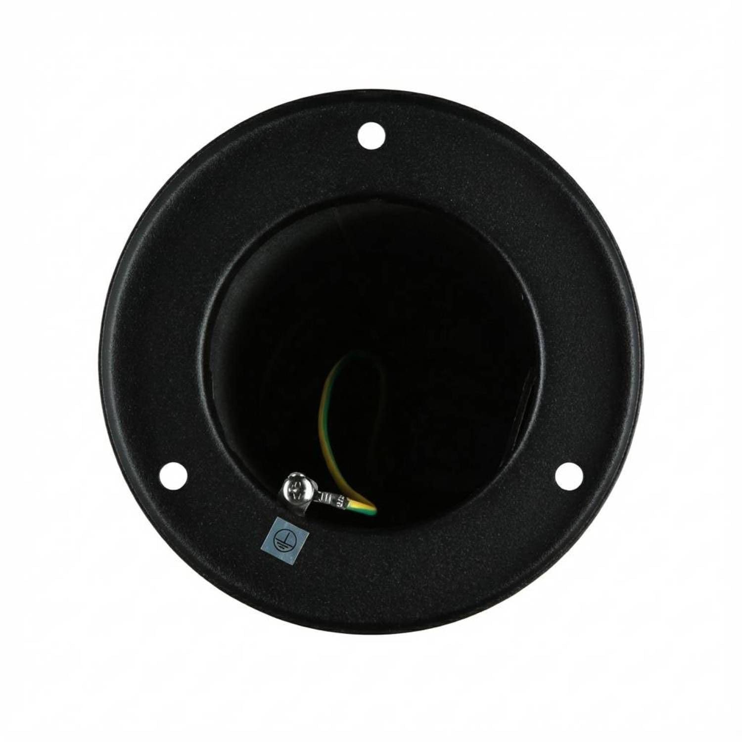 Lampione a paletto IP44 altezza 80 cm E27 semplice in alluminio pressofuso nero moderno lampada da vialetto da terra esterno giardino