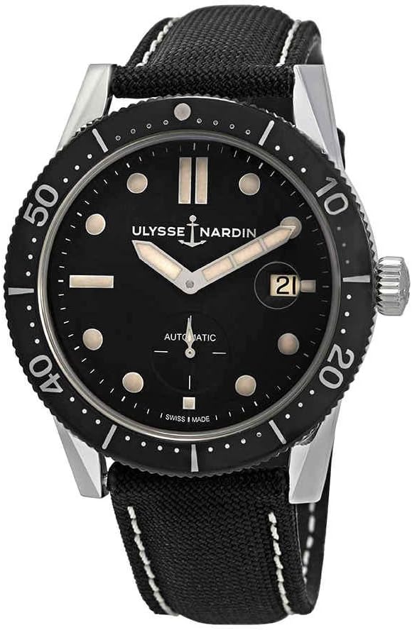 Diver Chronometer Automatic Black Dial Men's Watch 3203-950