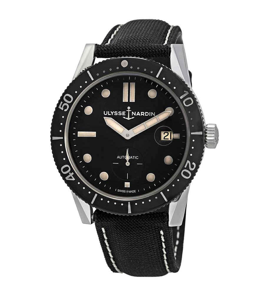 Diver Chronometer Automatic Black Dial Men's Watch 3203-950
