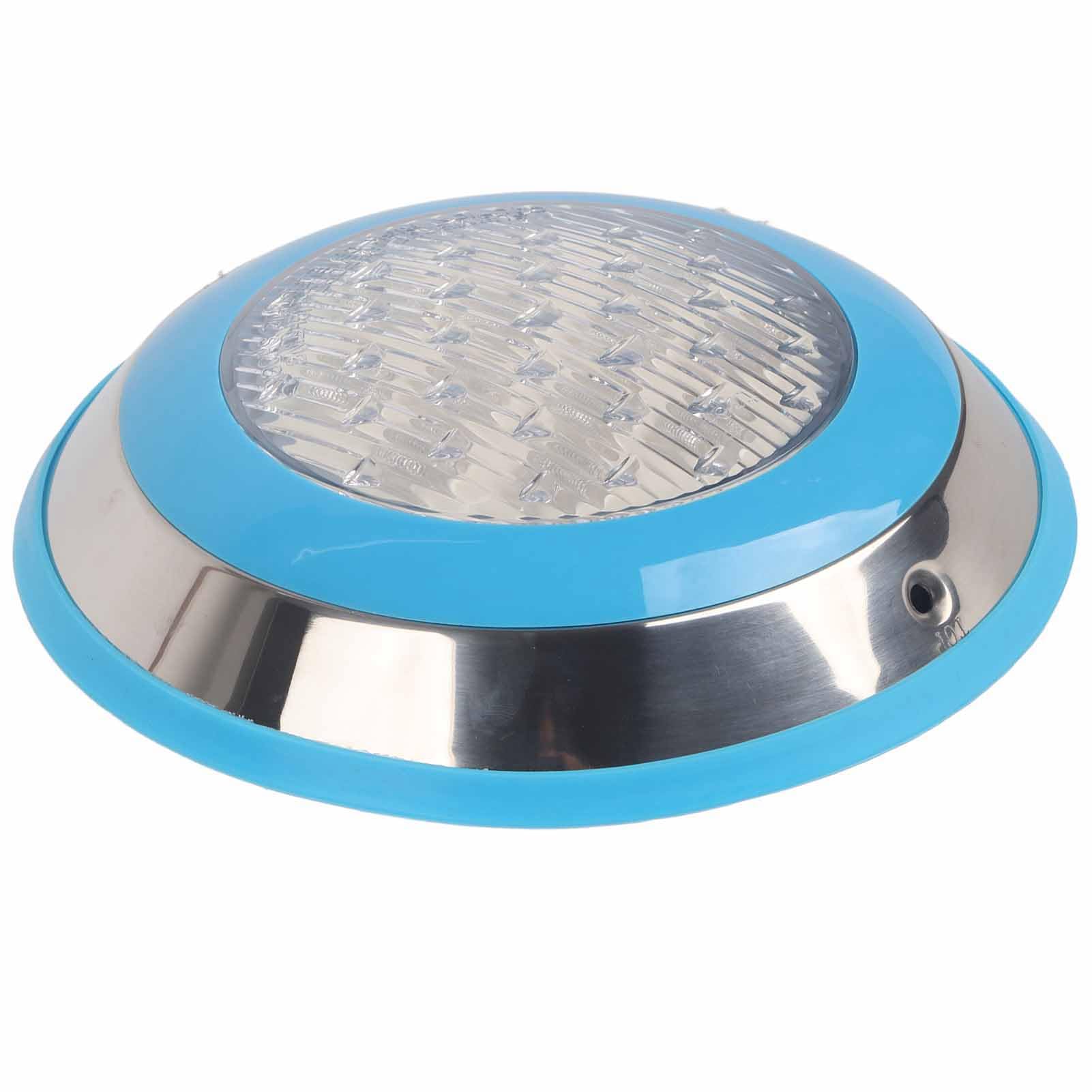Cocoarm LED-Schwimmbadleuchte, Edelstahl-Unterwasserwandleuchte, AC12 V, IP68, Weißes Licht, 28 cm, Poolbeleuchtung für Hotelschwimmbäder, Aquarien und Teiche (12W)