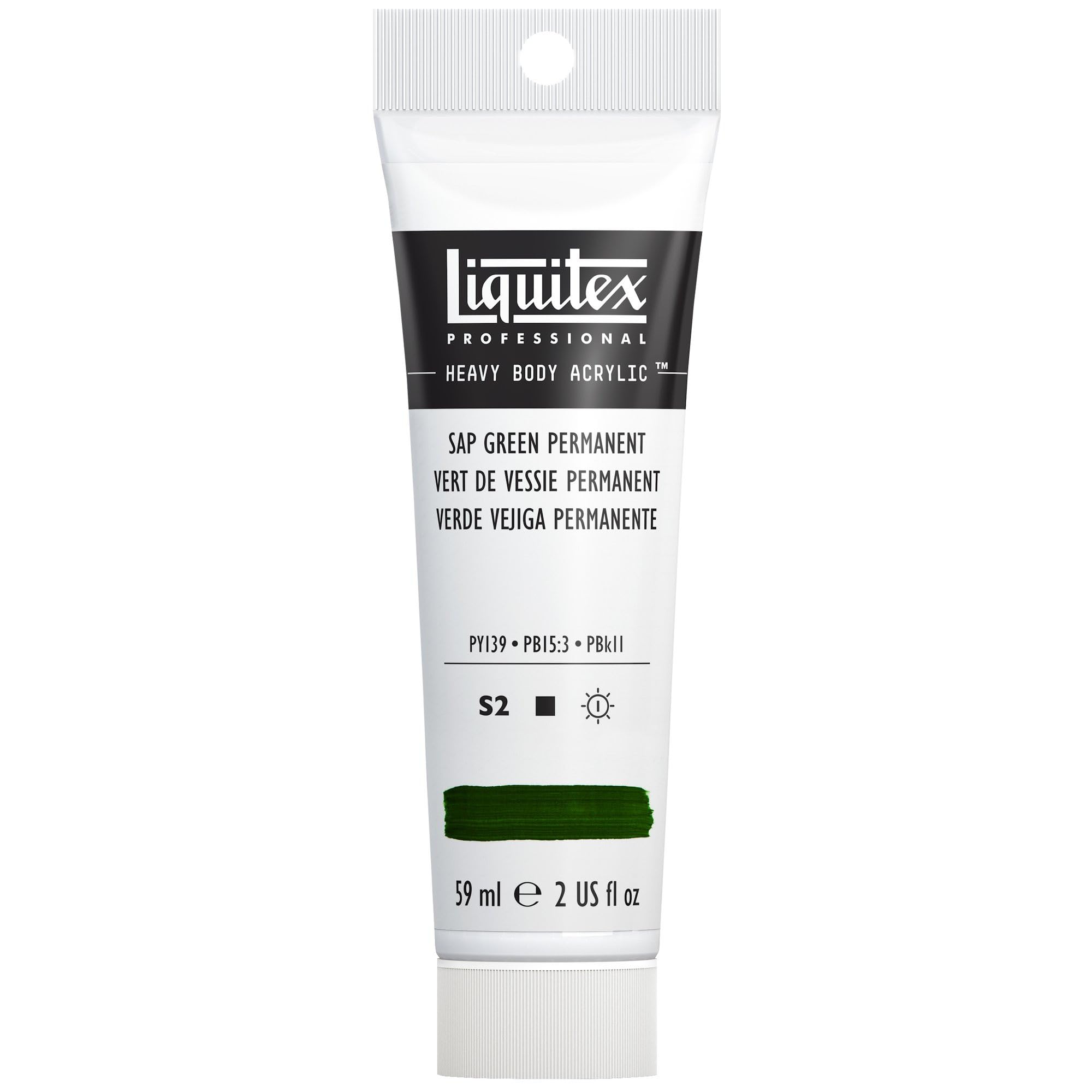 Liquitex Heavy Body Sap Green Permanent 59ml tube, Series 2
