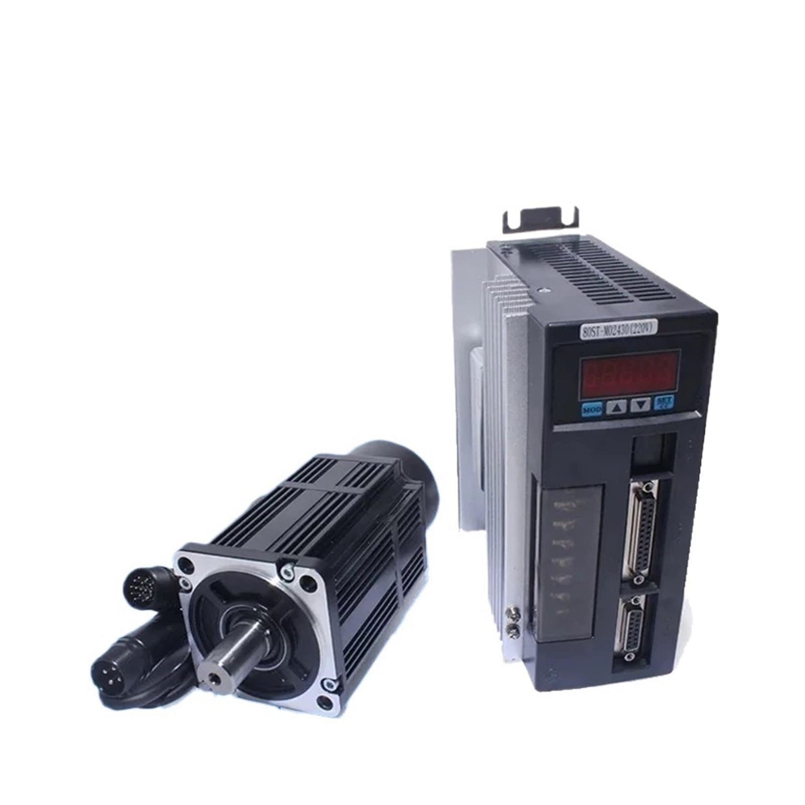 Kit servomotore CA 80st-M02430 da 15 A, 2,39 N, 750 W, 3000 Giri/min, 220 V, monofase, Fai Te, simulatori di precisione(Noir,W RS485-8M S Cable)