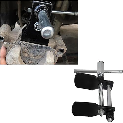 Lecctso Herramienta de freno, herramienta de pistón de pinza de freno, pinza de pistón de freno de disco, herramienta de compresión de pinza,