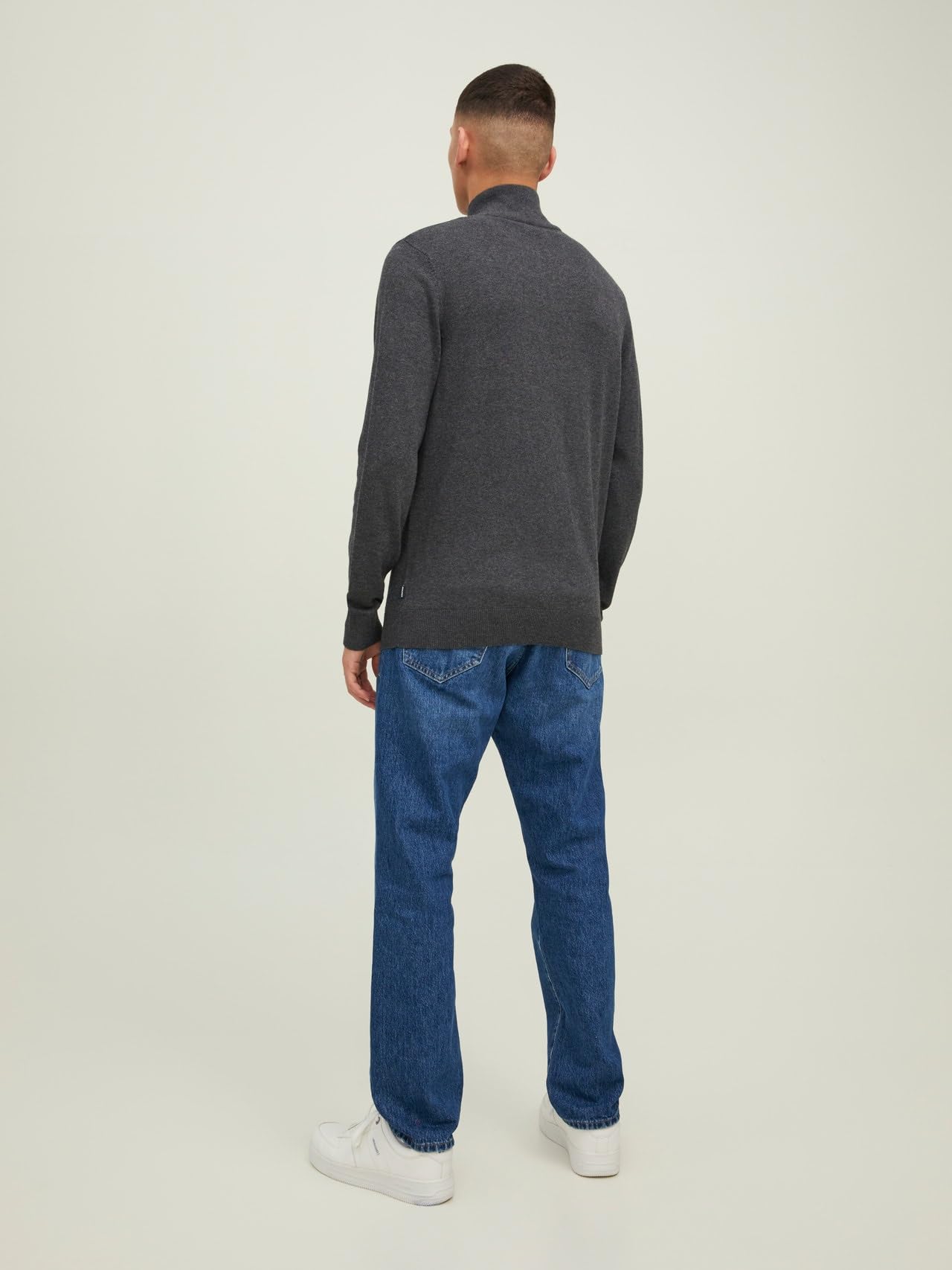 JACK & JONES Quarter Zip Plain Quarter Zip