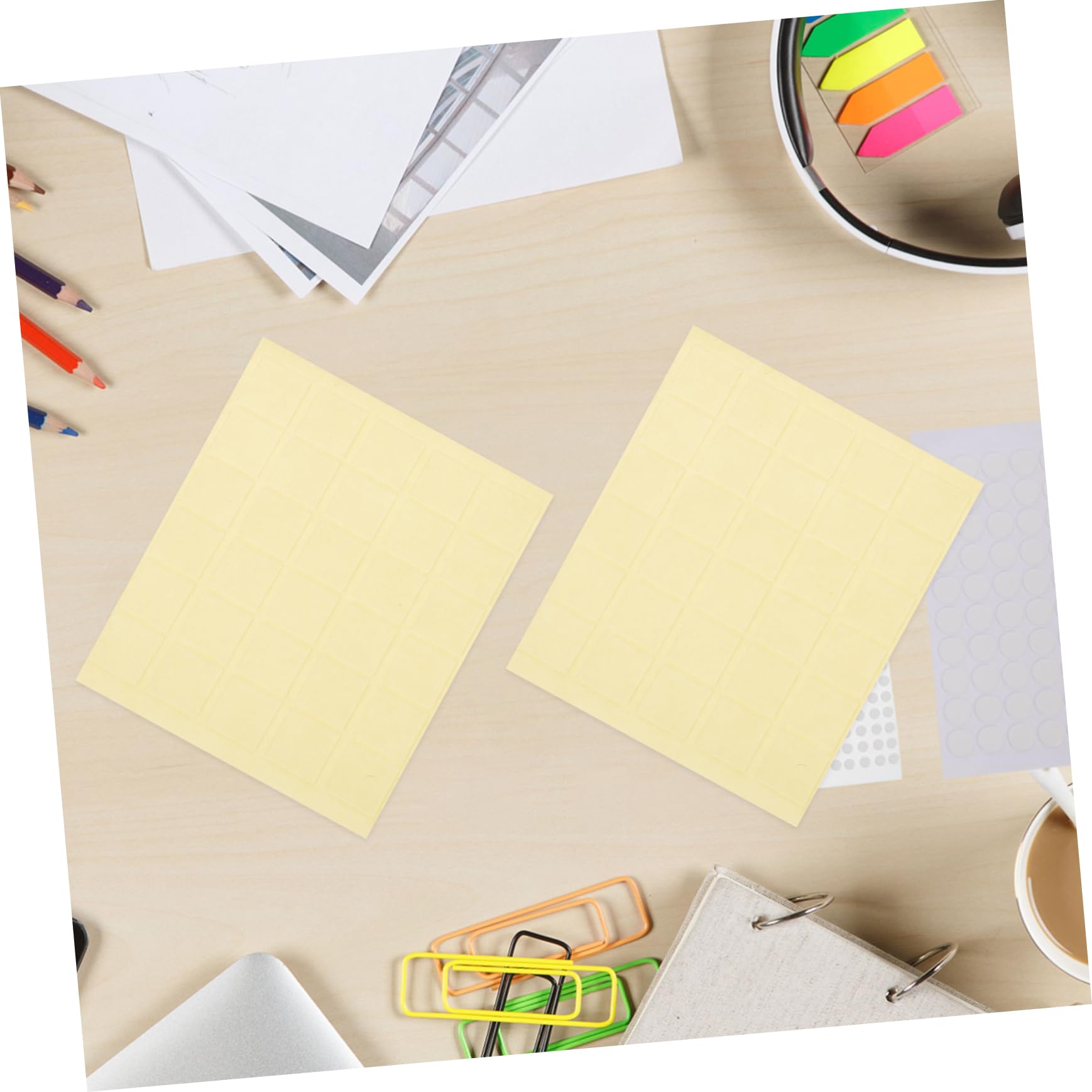 HOMSFOU 5 Sätze Doppelseitige Klebepunkte Transparente Abnehmbare Und Wasserdichte Klebepads Für Fotos Poster Dekorationen Und Bastelarbeiten Für Diy Projekte 150 Stück * 5