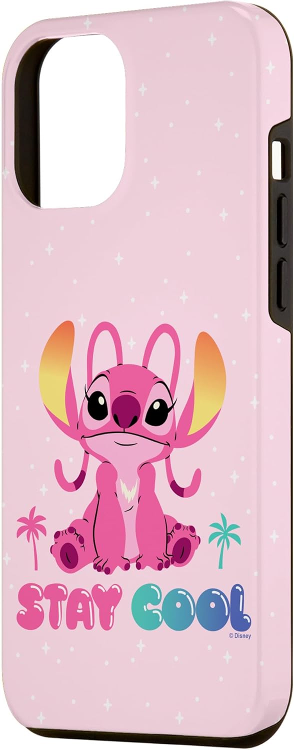 Disney Lilo & Stitch Stay Cool Angel Sassy Portrait Case for iPhone 12 Pro Max