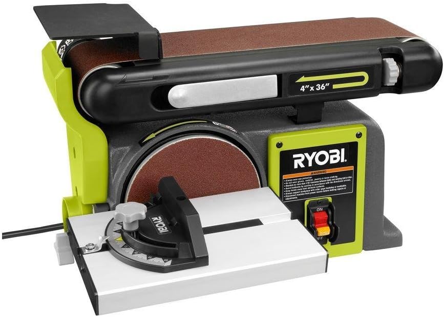 RYOBI BD4601G Bench Sander Green (Renewed)