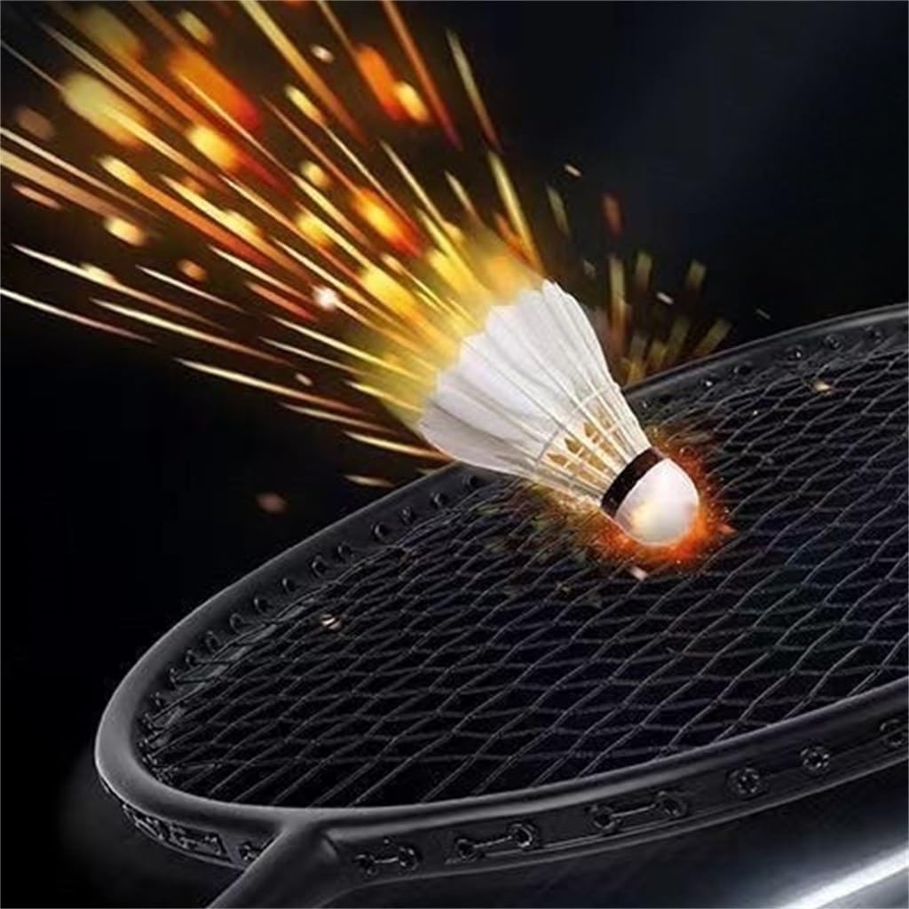 Badminton Racket All-in-one Racket Set Anti-breakage Badminton Racket Couple Badminton Racket Resistance High