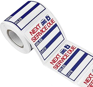 Oil Change Stickers For Windshield Picks collage image 4