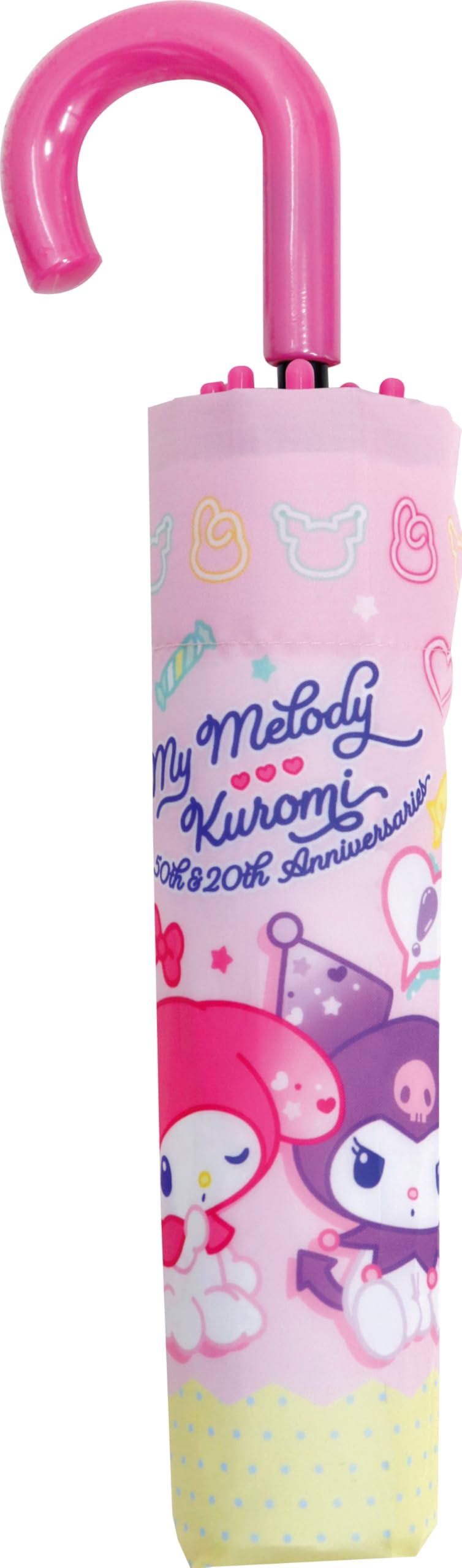 Amazon.co.jp: マイメロディ クロミ 折畳傘 53cm 手開き サンリオ