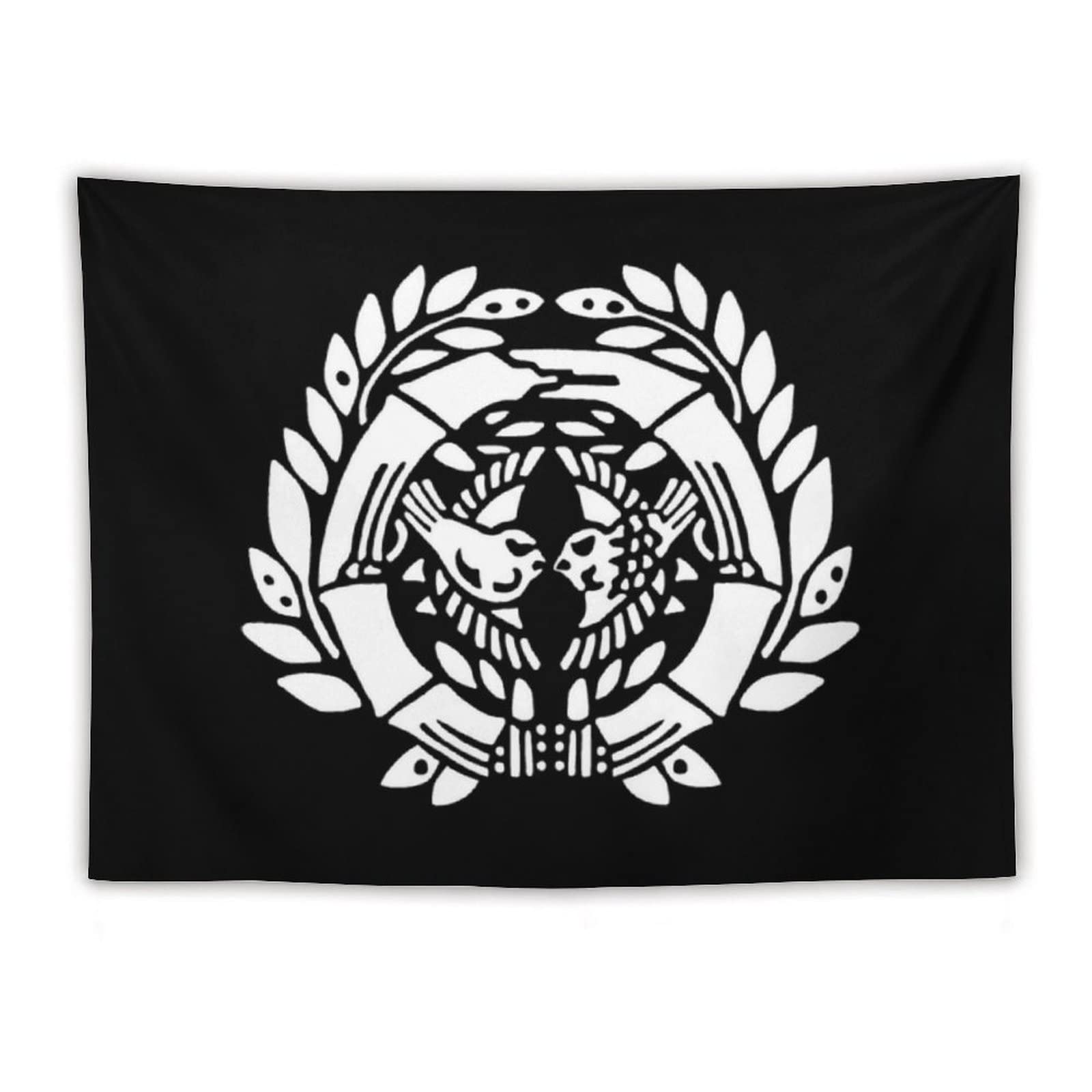 Amazon.co.jp: タペストリー 戦国武将 伊達政宗 家紋 家徽