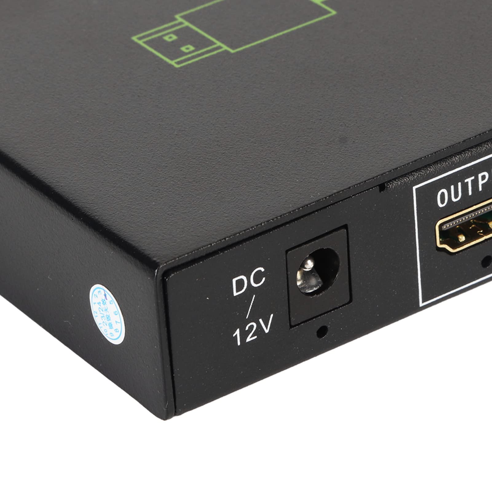 Répartiteur HDMI 1 en 10 Sorties, Répartiteur HDMI 4K pour 10 Moniteurs Dupliqués ou Miroir Uniquement, Répartiteur HDMI 1x10 Amplificateur 1 à 10 pour PC (Réglementation