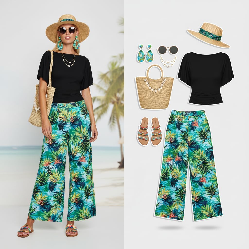 Nlife Women's Flutter Sleeve Tops Tie Back Waist Blouse Boat Neck Flattering Elegant Slim Fit Summer Casual Shirt - Image 6