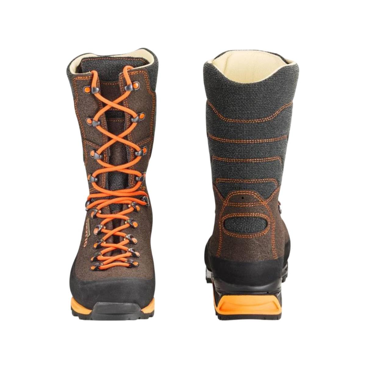 DIOTTO Himalaya HV Botas de Caza y Trekking, 28 cm, Suela Vibram Curcuma, Membrana Windtex Pro, Marrón/Naranja