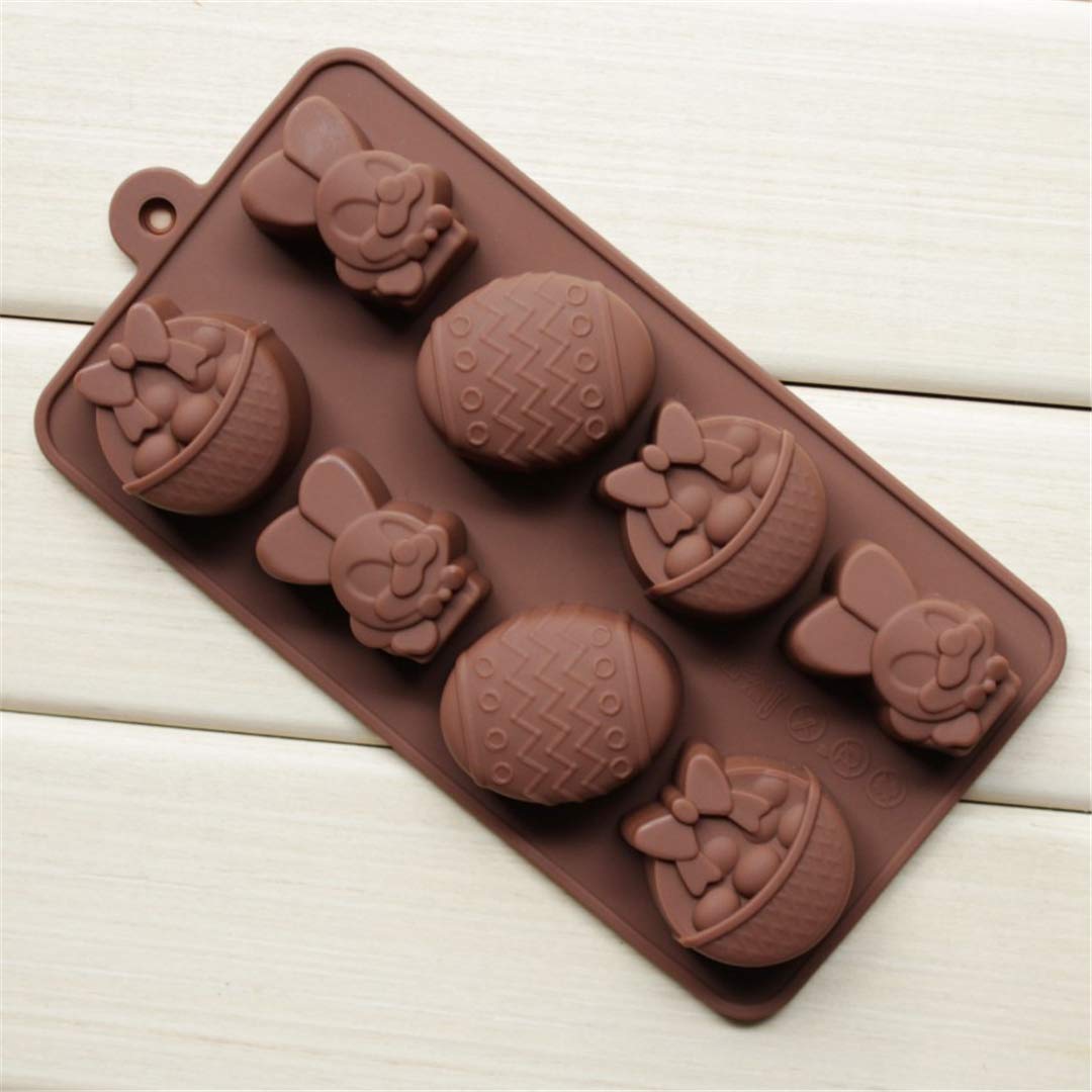Stampo In Silicone Per Uovo Di Pasqua 29,5x17,2 Cm – Alimentare, BPA Free, Per Torte, Cioccolato, Mousse E Sapone