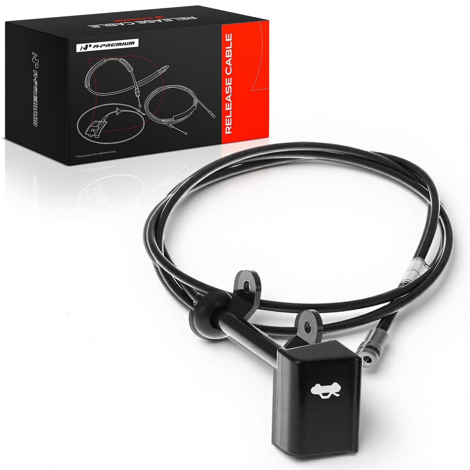 Amazon.com: A-Premium 72 inch Front Hood Latch Release Cable with