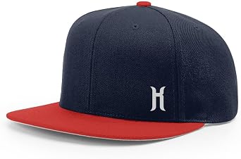HatKings Snapback Hat 510 Wool Flatbill Adjustable Baseball Cap