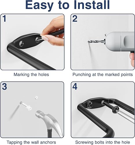 Miniatura 6 de Ball Holder Wall Mount Set –Sports Ball Racks for Basketball, Soccer, Volleyball, Football – Wall Storage & Display for Sports Room