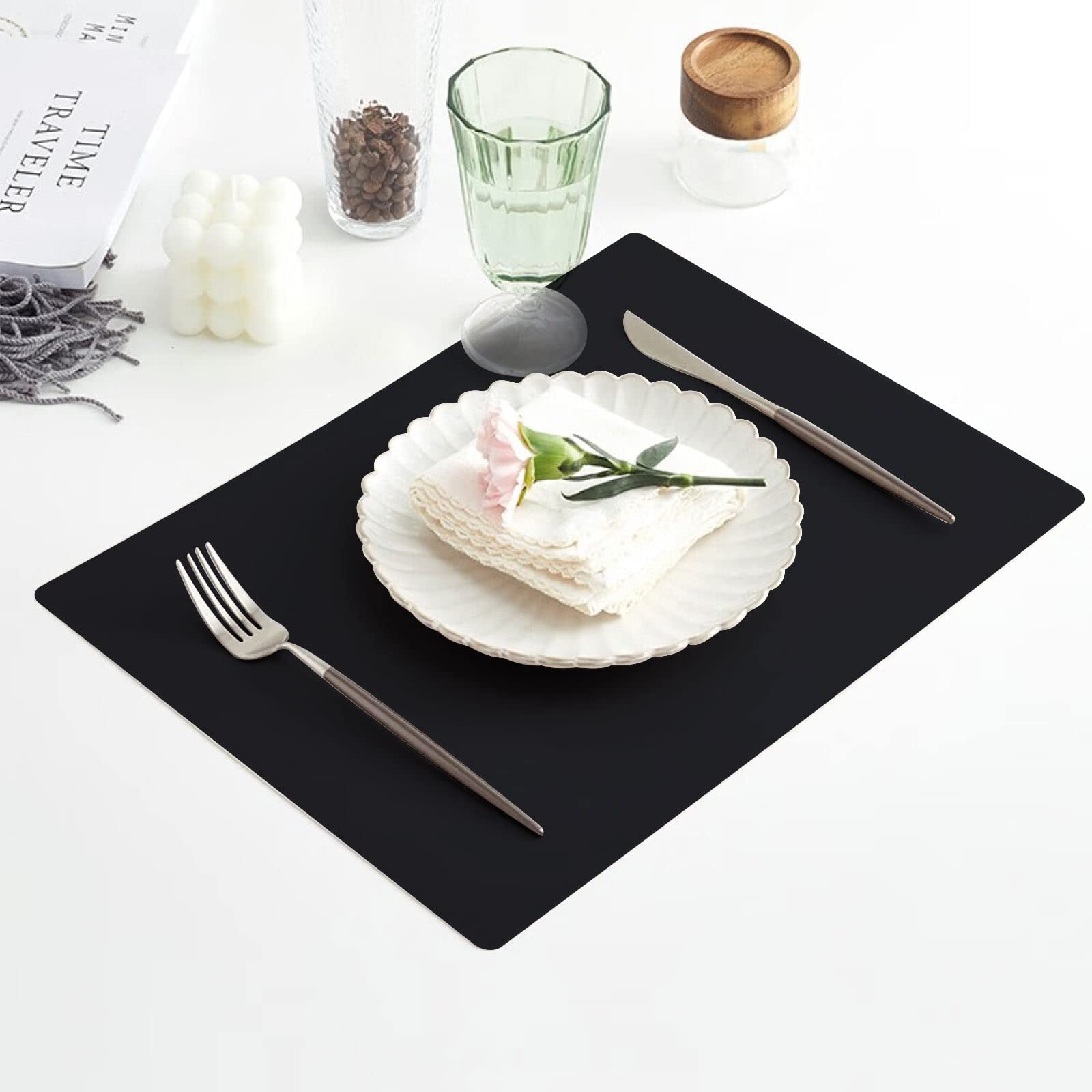 Tovagliette Silicone Lavabili Multiuso 50x70 cm - Tappetino per Cucina, Tavolo Pranzo, Ristoranti e Hotel