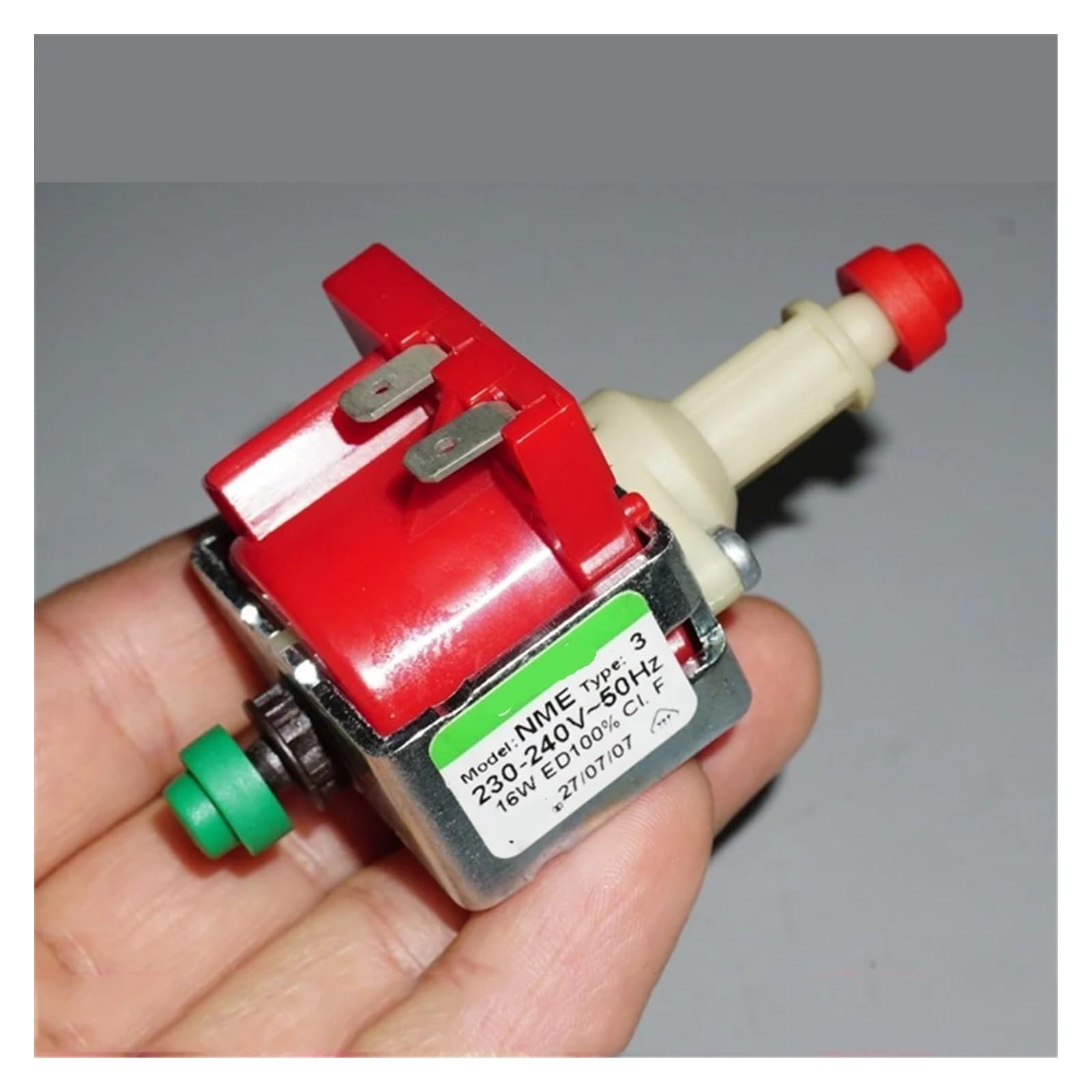 AC220V 230V 240V 16W High Pressure Electromagnetic Pump Coffee Machine Water Pump Plunger Pump Accurate Flow Rate