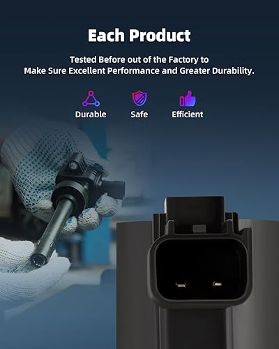 Vista 1947 de ECCPP Bobinas de encendido portátiles de repuesto para automóvil compatibles con Infiniti I30/para Nissan Maxima 3.0L V6 2000-2001 Reemplazo