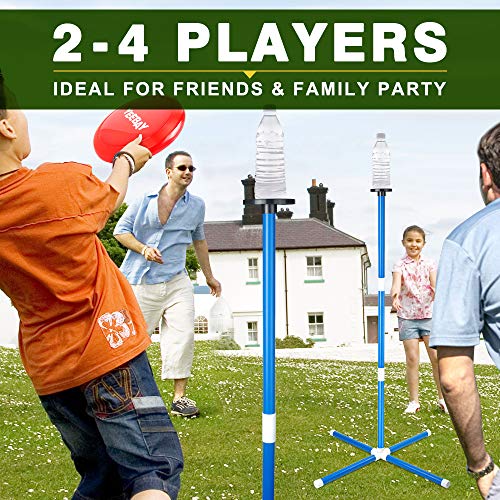 YEEBAY Outdoor Game Set - Lawn Games Yard Games - New Fun Disc Toss Game for Family Adult & Kids, Play at Beach, Grass, Sand, Concrete - Thumbnail 7