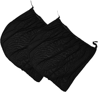 GRIRIW 1 par de sombras de tela para janela de carro protetor solar para janela de carro protetor solar de janela de carro para-sol janela automática sombra de tela para janela lateral guarda-sol de janela respirável