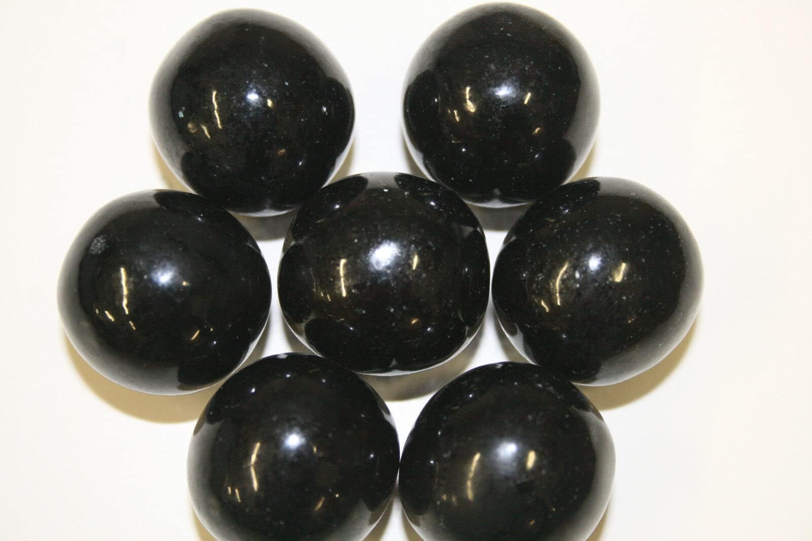 Bayside Candy 1" Large Gumballs - Colored Gumball Collection - Gumball Machine - Black Gumballs 1" Large (1LB)