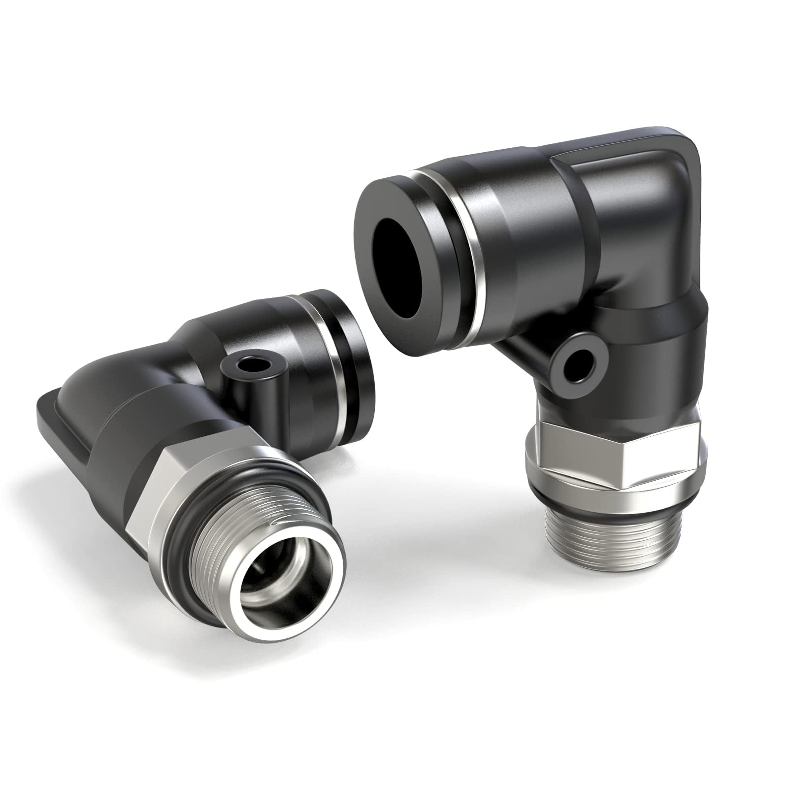Accesorios de empuje codo macho 4mm OD x 1/8 BSP soluciona pliegues tubos