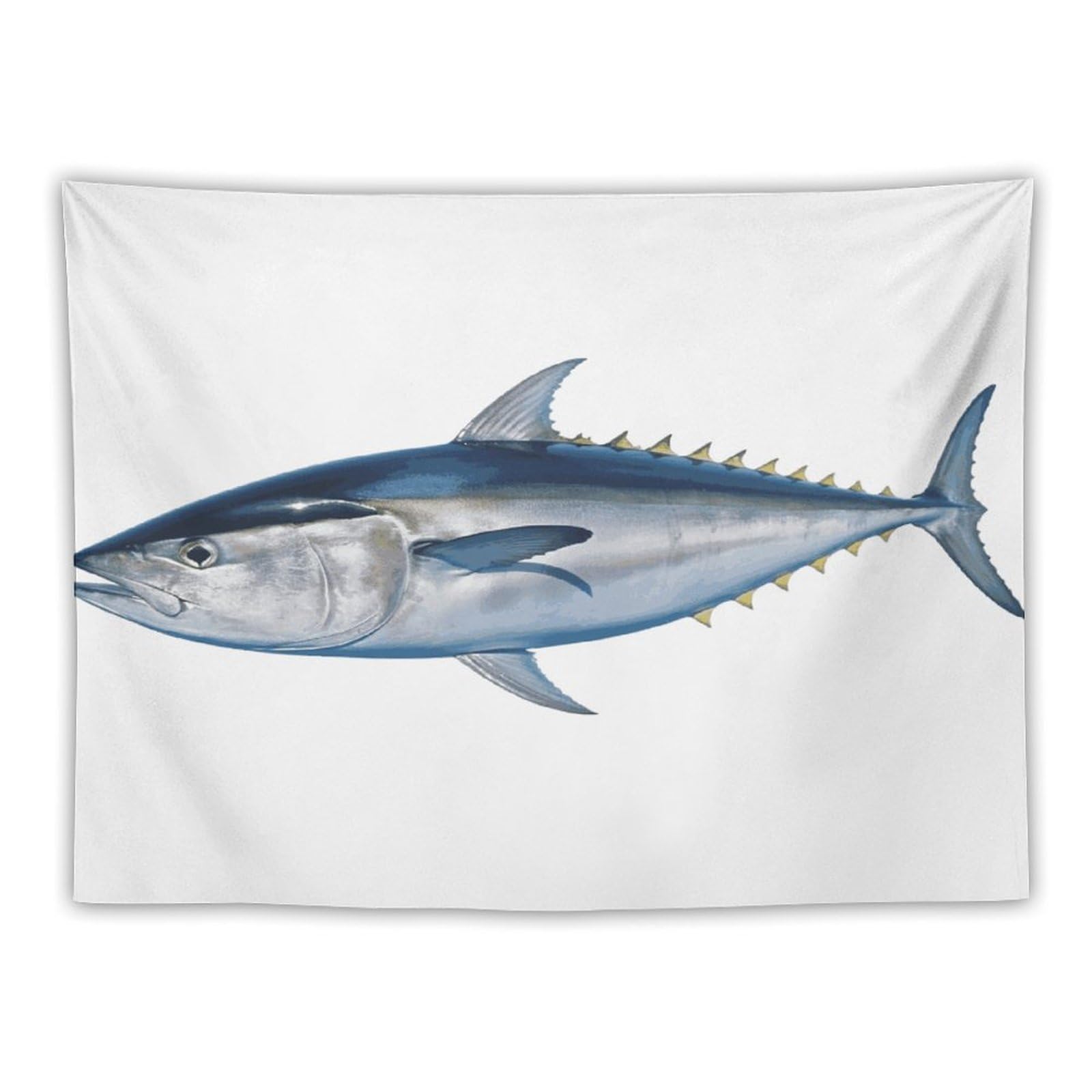 LDGSUPH Tuna Thunnus Tapestry Wall Hanging Decor Anti-fading Aesthetic Wall Tapestries Fashion Wall Blanket Decor Modern Wall Art Tapestry for Bedroom Home Decor 30"x40"