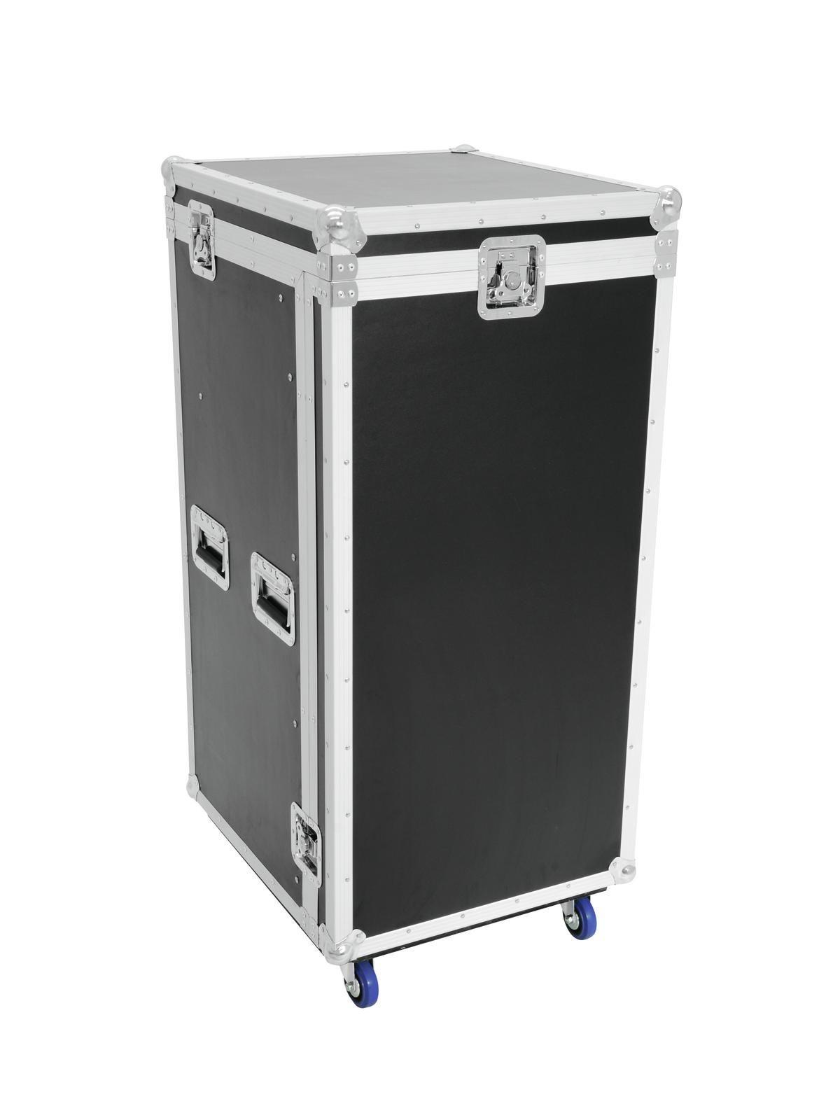 ROADINGER Spezial-Kombi-Case Profi, 20HE mit Rollen | Flightcase mit Rollen