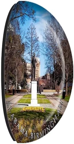 Miniatura 8 de Imanes para nevera, Birmingham, Alabama, Estados Unidos, cristal natural, recuerdos, decoración del hogar, gabinetes, imán para nevera, oficina,