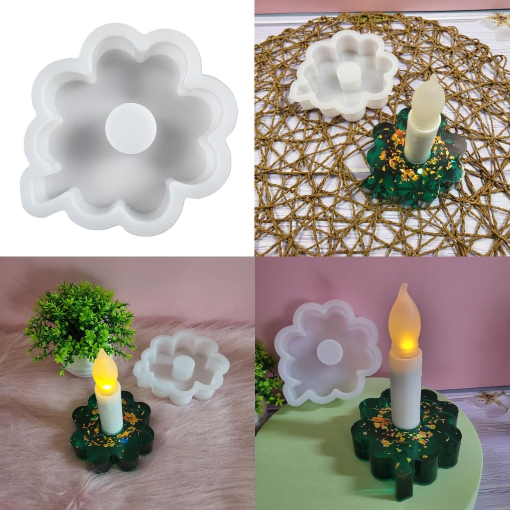 Molde En Silicona Numero En Forma De Vela Para Tortas,postre Verde | Cuotas Sin Interés
