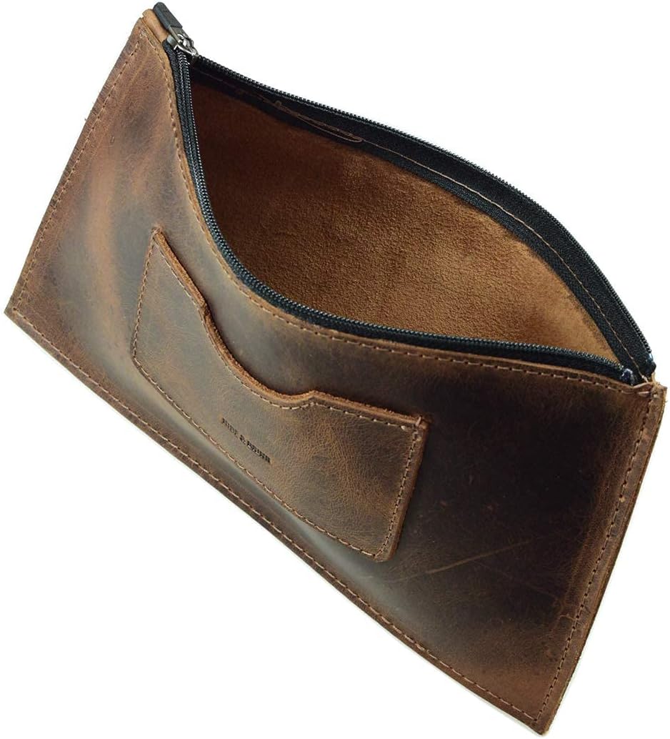 zippered phone wallet