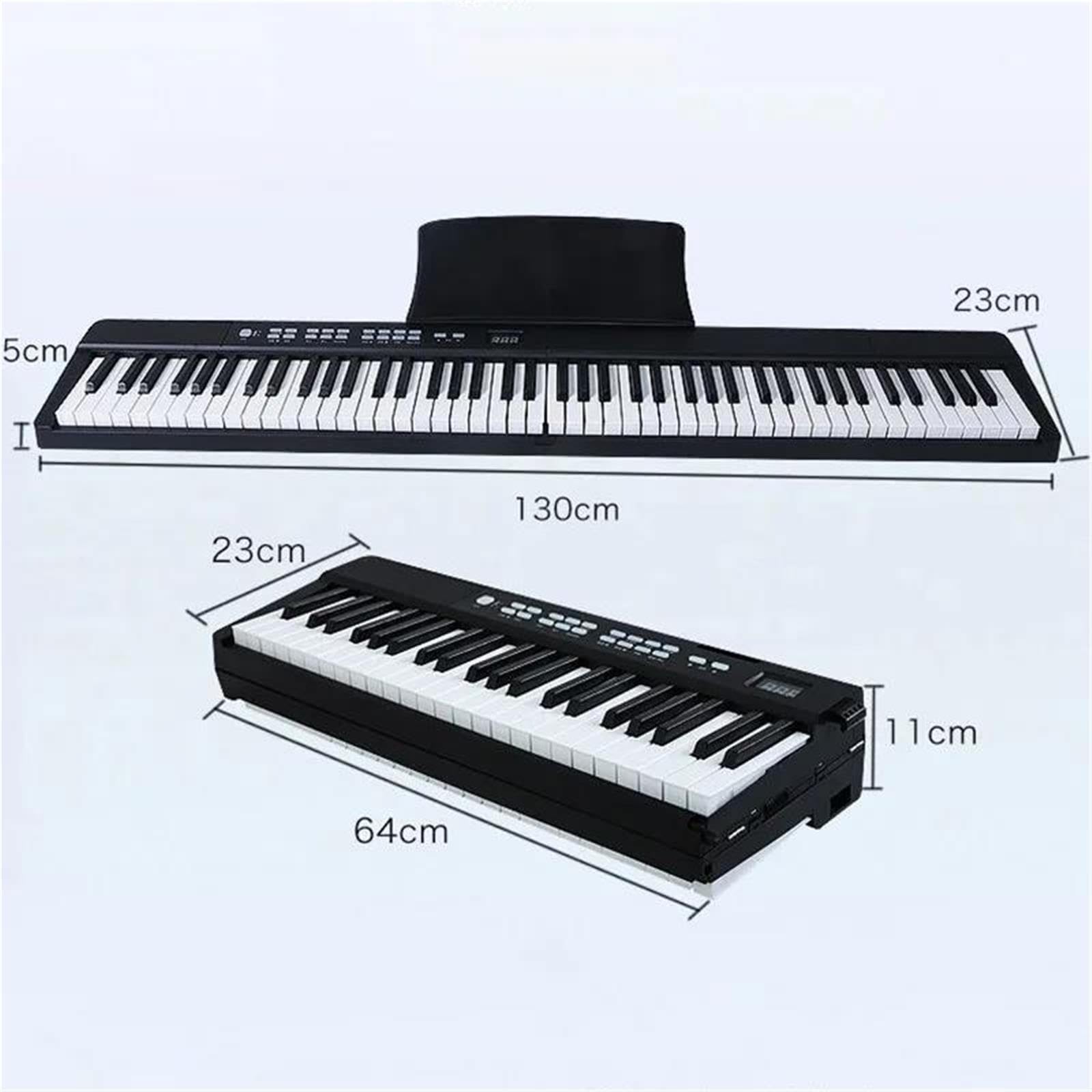 Piano Digital Brillante De 88 Teclas Teclado Electrónico Profesional