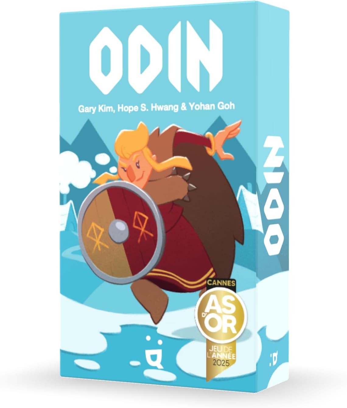 Helvetiq Odin Card Game - Viking-Themed Hand Management & Ladder Climbing Strategy Game, Quick to Learn, Fun for Family Game Night, Ages 7+, 2-6 Players, 15 Minute Playtime, Made, HL9017