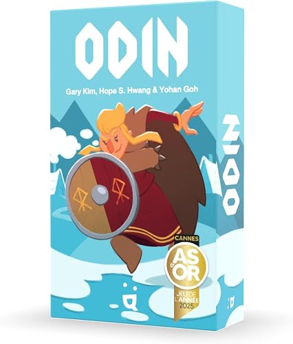 Helvetiq | Odin | Card Game | Ages 7+ | 2-6 Players | 15 Minutes Playing Time, White. - 1