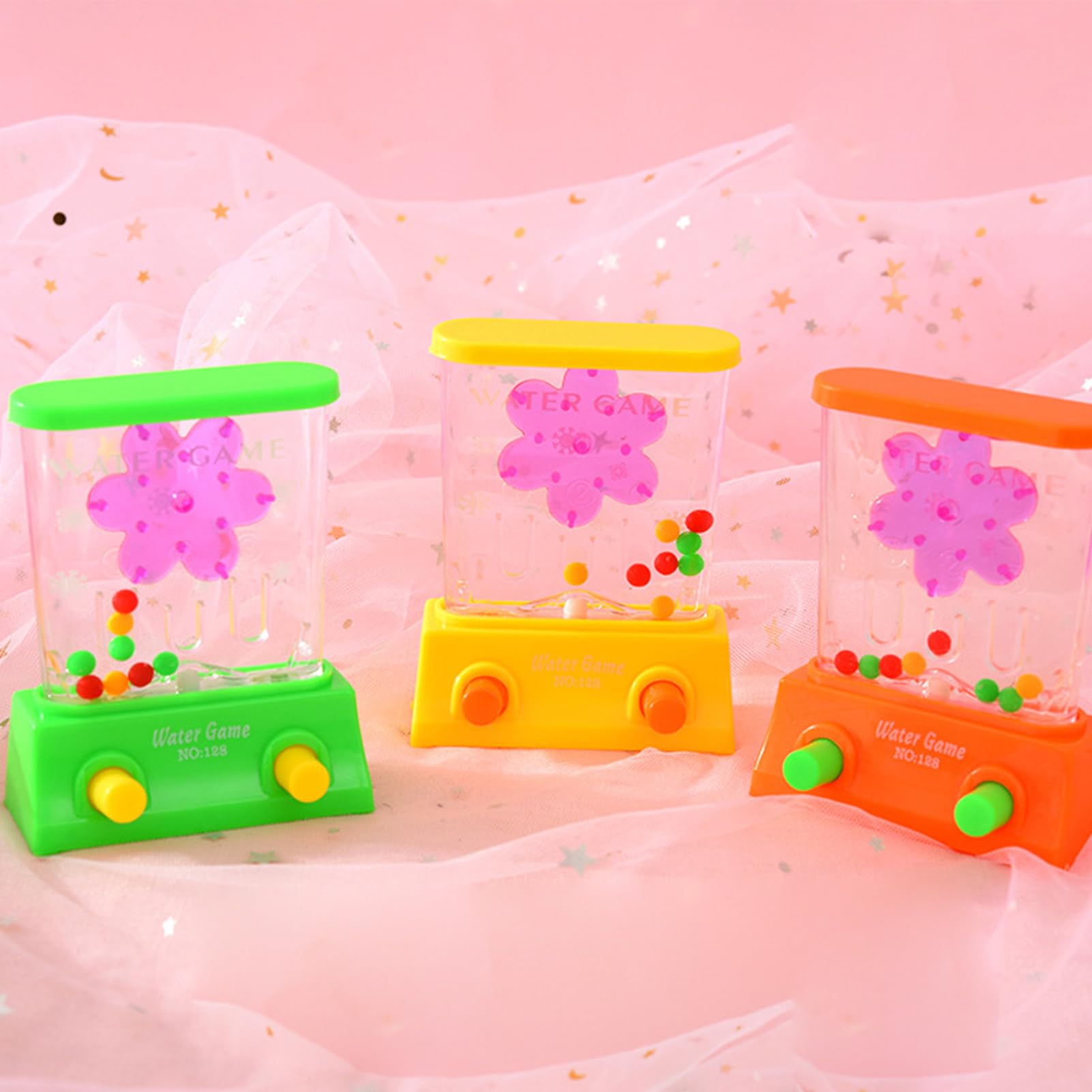 Jeu d'arcade aquatique portable avec anneau jouets de plage éducatifs motricité fine
