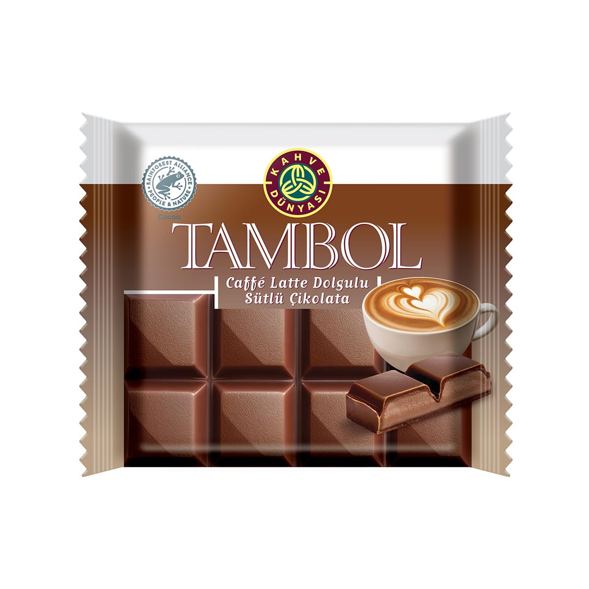 Tablet Tambol Caffe Latte Dolgulu 100 gr