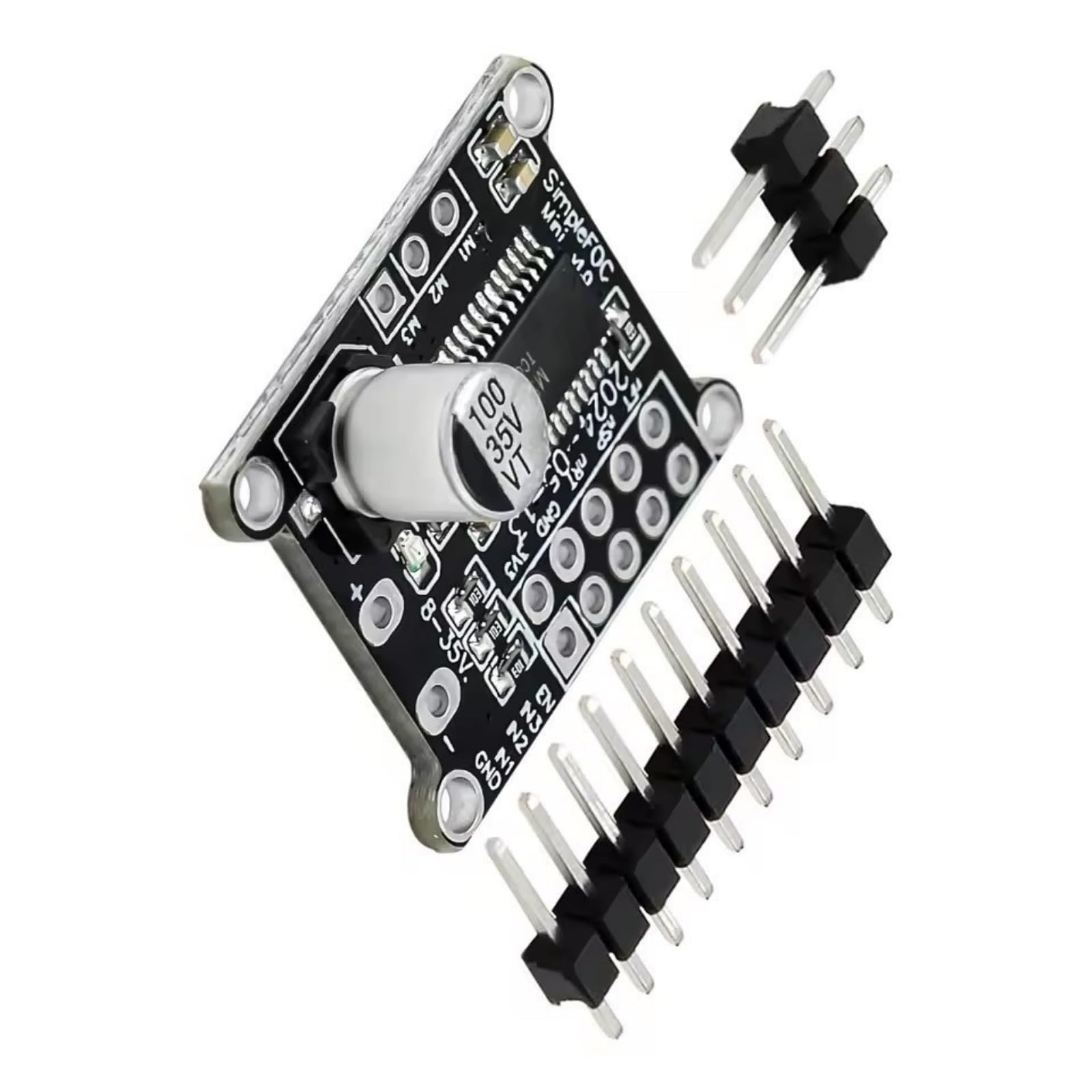 Source SPWM SVPWM Modulation FOC Controlled Algorithm Motor Board Module Lightweight Brushless Motor Driver Board Module for Projects Using Board