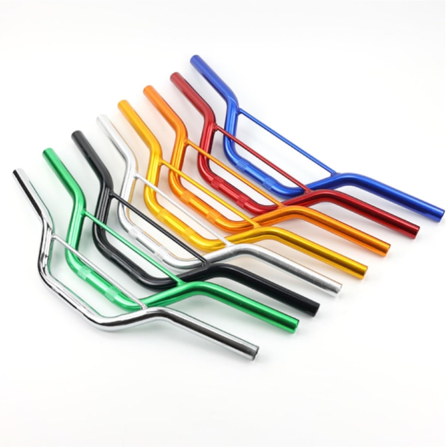 22mm Aluminum Motorcycle Handlebar For 7/8" Inch Handle Bar Motocross Mini Dirt Pit Bike Small Compatible With 47cc 49cc 50cc ATV Scooter(GREEN)