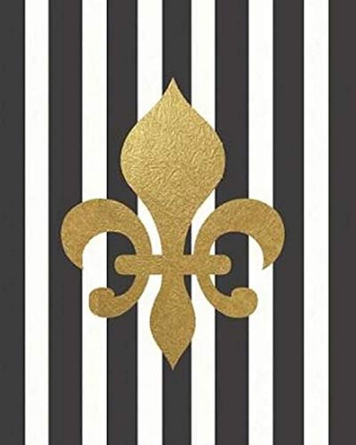 Fleur de Lis III Poster Print by Jo Moulton (8 x 10)