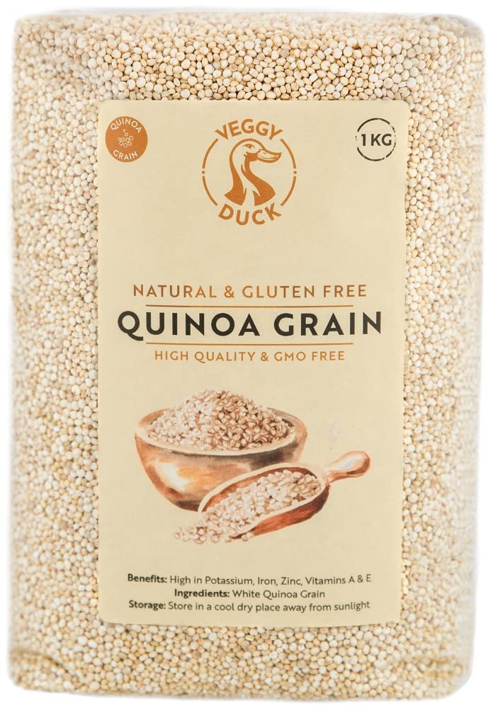 Veggy Duck - White Quinoa Grain (1Kg) - Gluten Free | GMO Free