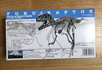 Amazon.co.jp: Kaiyodo Fukuiraptor Full Body Skeleton Figure