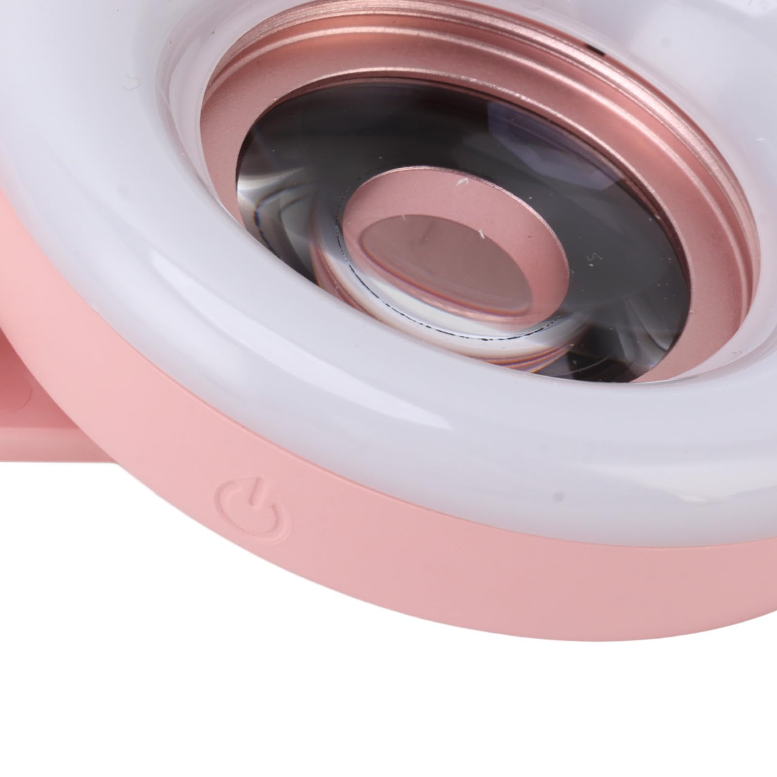Obiettivo Macro 15X con Mini Luce Ad Anello a Clip, per Fotocamera del Telefono, Obiettivo con Luce di Riempimento Dell'anello del Telefono da 2800 a 6500K, per TIK Tok, Vlog