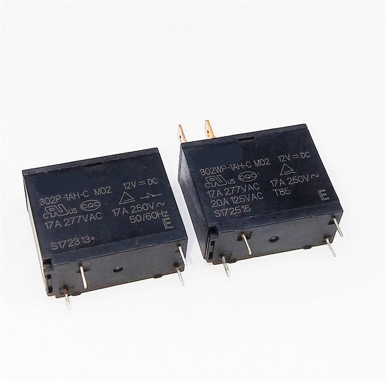 Relais 302WP-1AH-C 12VDC à haute capacité 17A pour commutation de puissance stable - 2